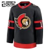 Ottawa Senators Fanatics Premium Tim Stutzle 2024-25 Heim Schwarz Trikot - Kinder